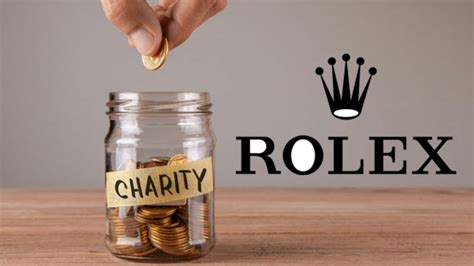 is rolex charity